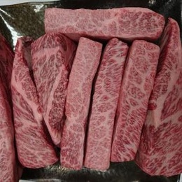 品質最高　九州産黒毛和牛A5　三角バラ