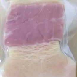 極上無着色ミンク鯨畝須ベーコンブロック