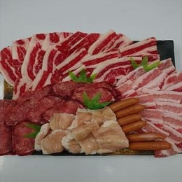 みんなでワイワイ　焼肉　バーベキューセット